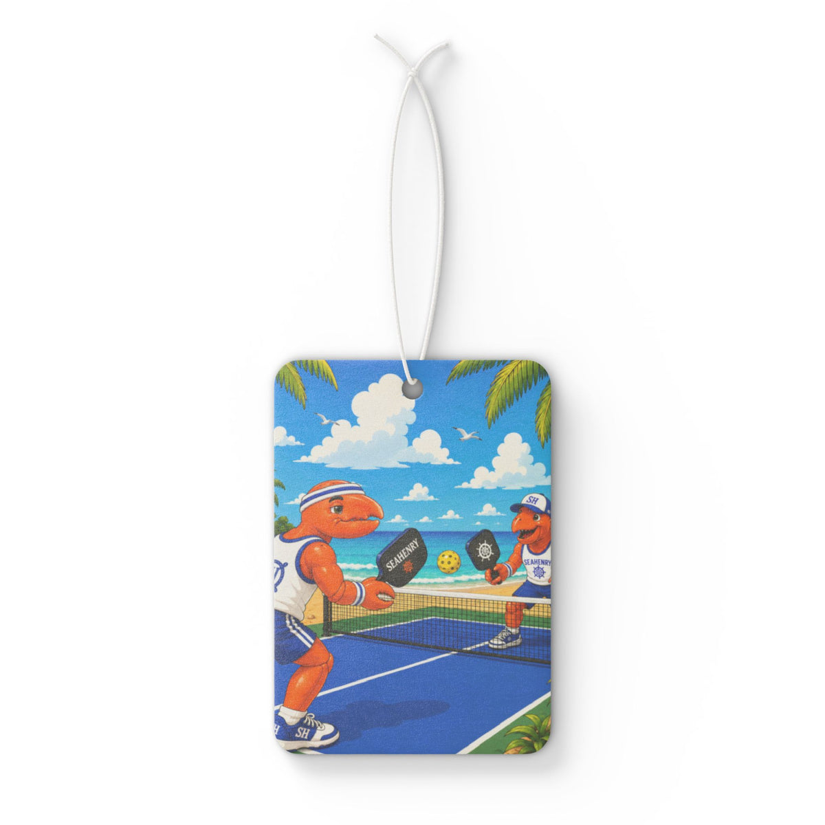 #017 Pickleball Henry - SeaHenry Car Air Freshener