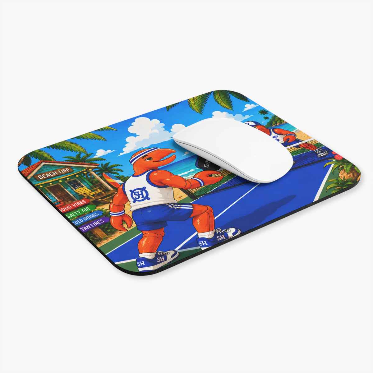 #017 Pickleball Henry– SeaHenry Mouse Pad