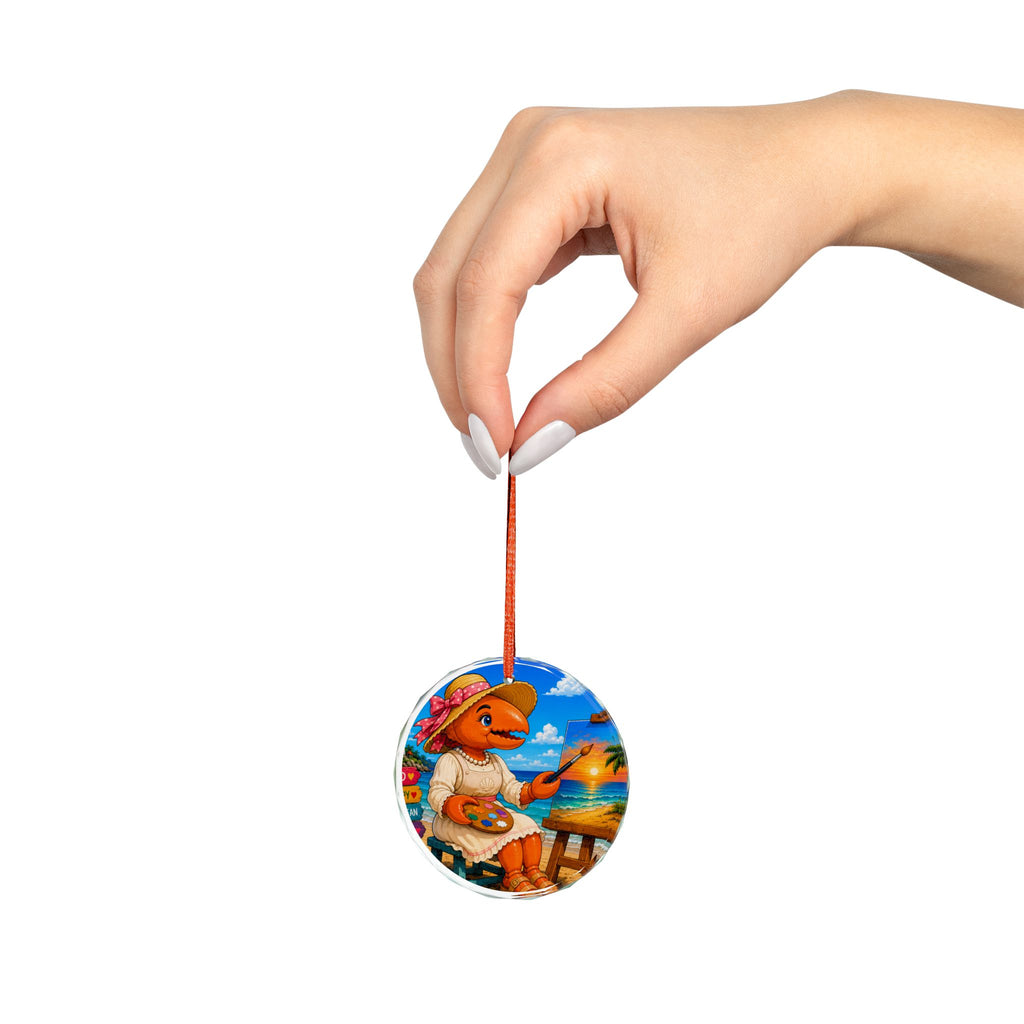 #016 Harriet – SeaHenry Glass Ornament