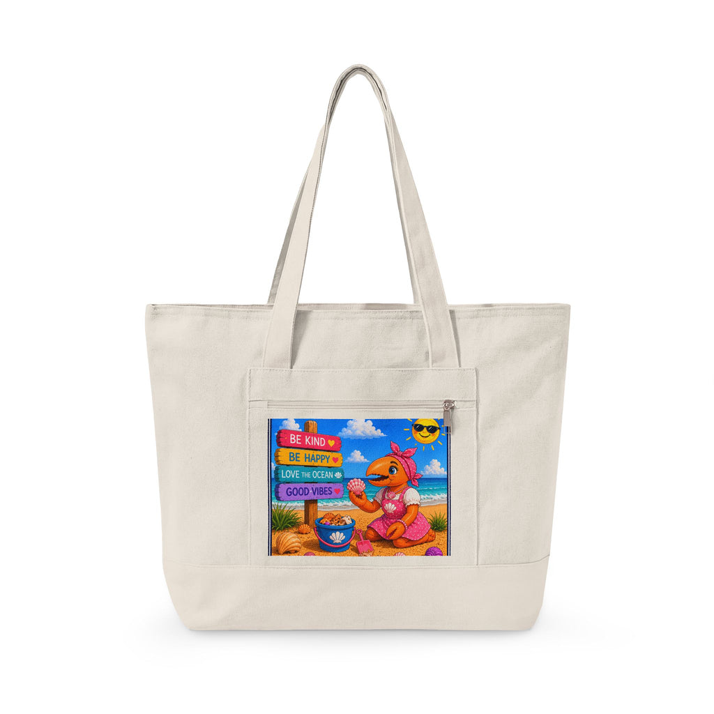 #006 Beach Buddy Girl - Florida Tote Bag