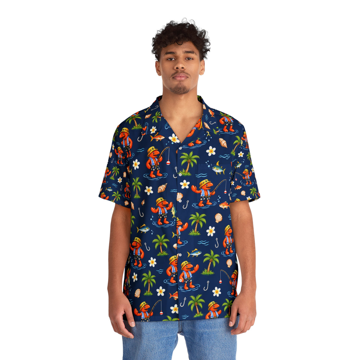 #004 Fisherman Henry– SeaHenry Hawaiian Shirt