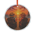 #020 Together Forever – SeaHenry Glass Ornament
