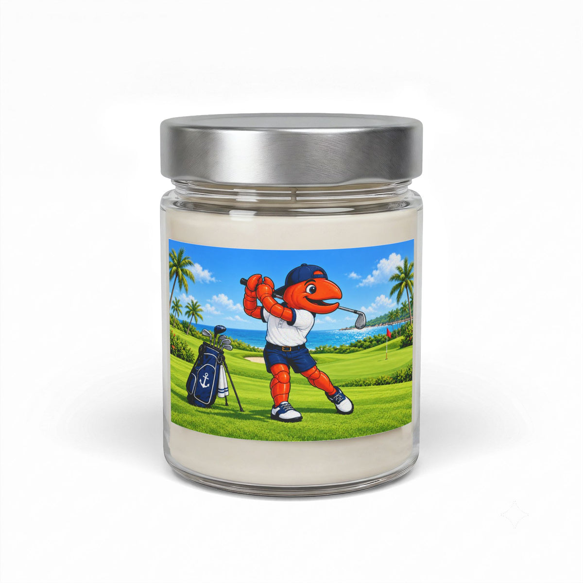 #023 Golfing Henry – SeaHenry Soy Wax Candle