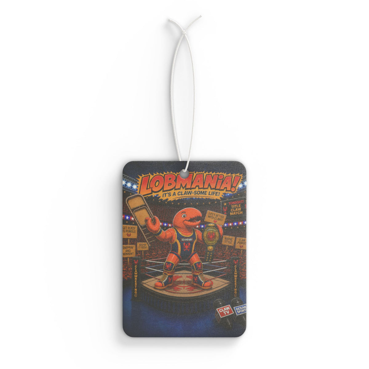 #010 LobMania – SeaHenry Car Air Freshener