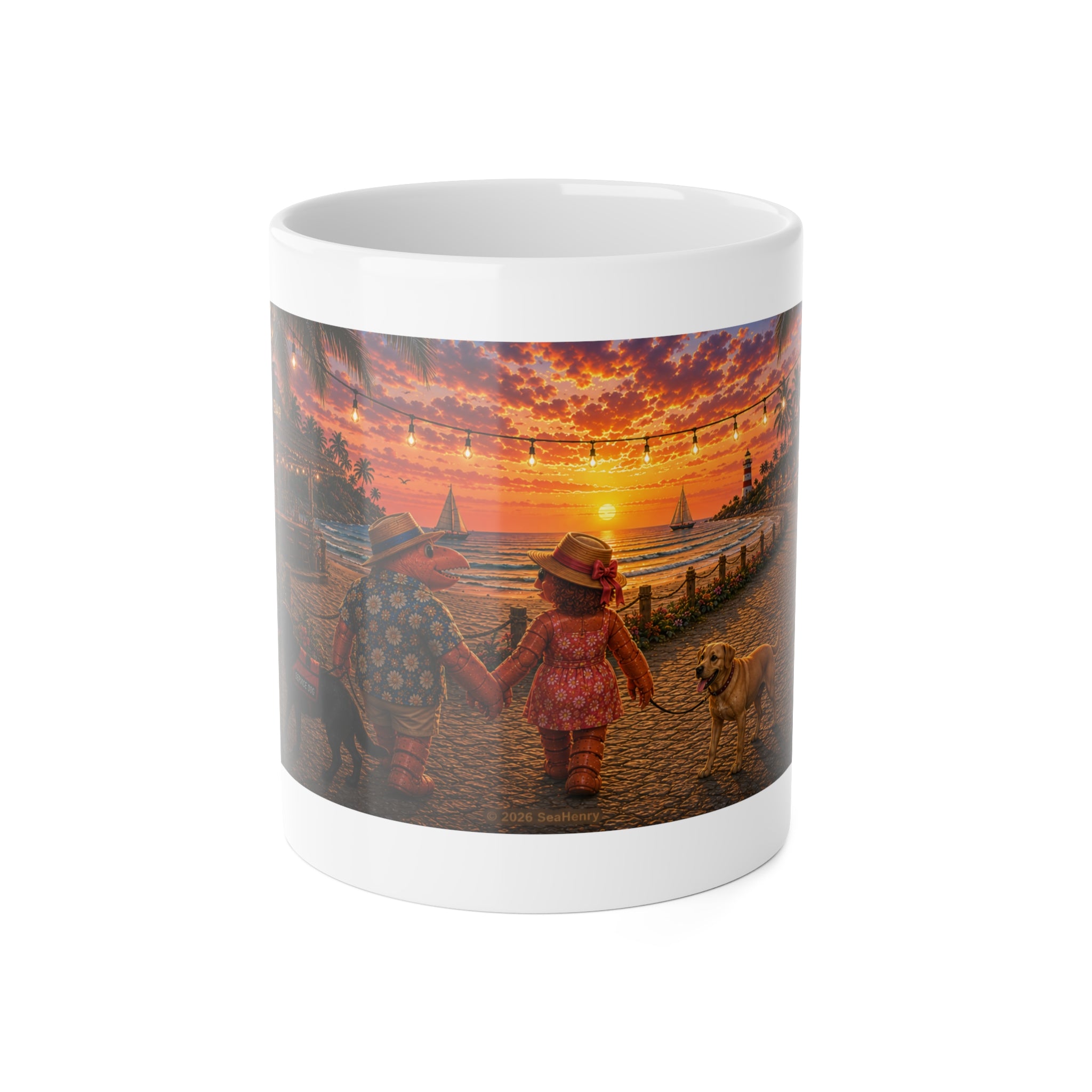#019 Dog Walking Mug
