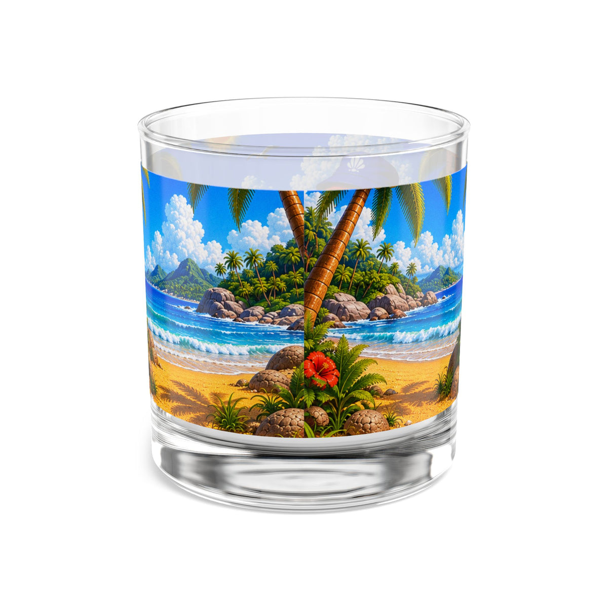 #005 Beach Buddy Boy - SeaHenry 10oz Rocks Glass