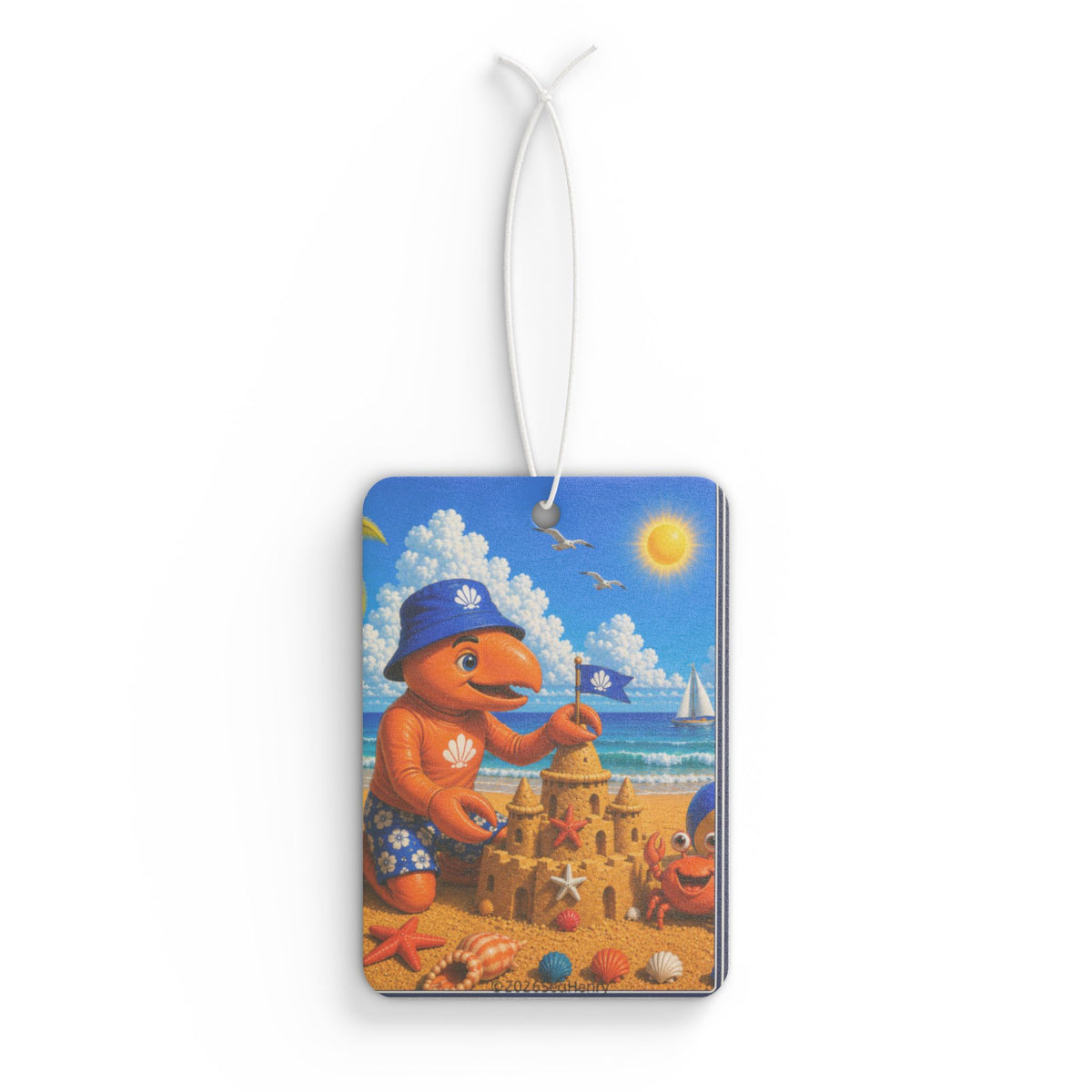 #005 Beach Buddy Boy – SeaHenry Car Air Freshener