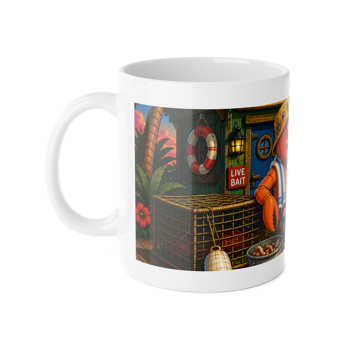 #021 Gone Fishing – SeaHenry Coffee Mug