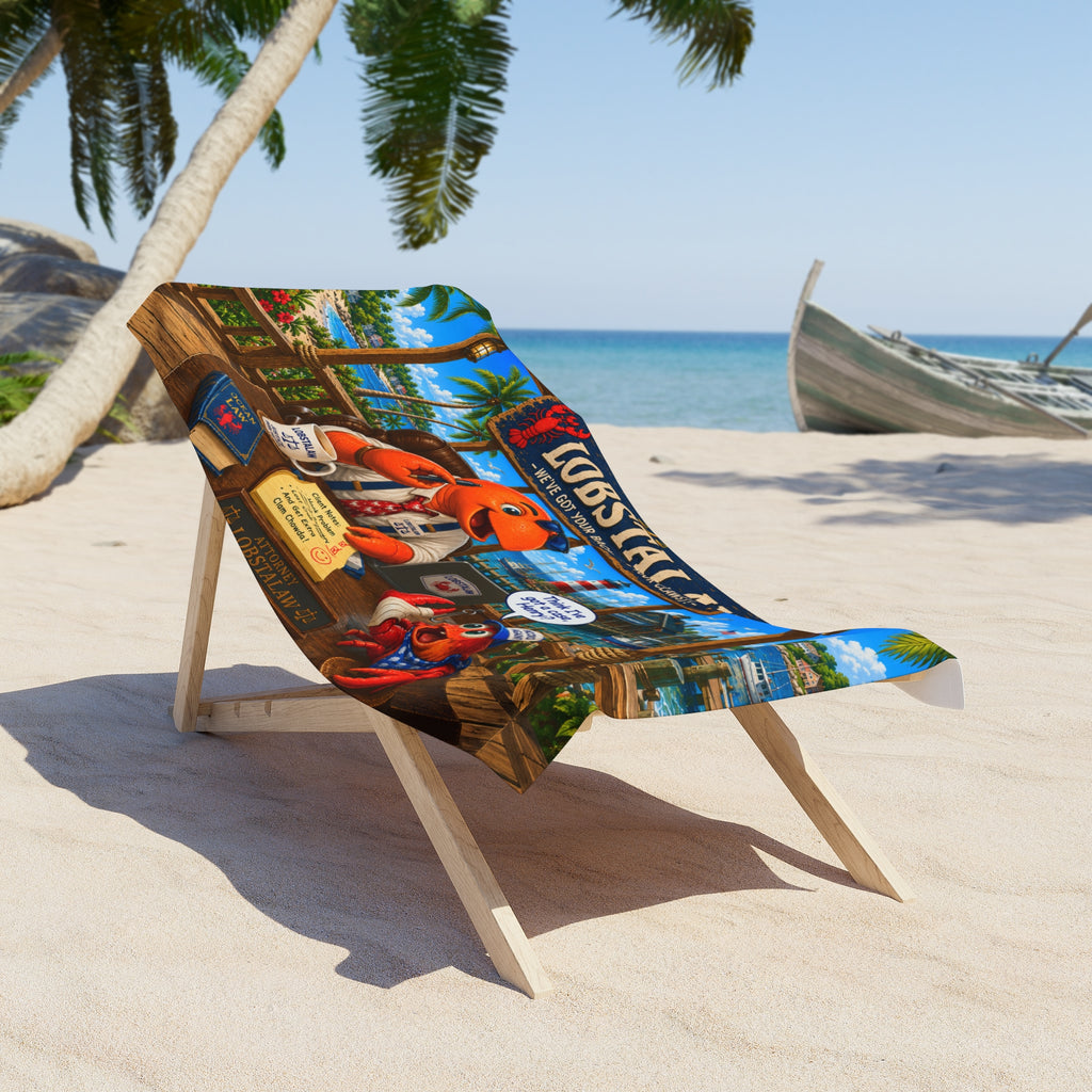 #006 Beach Buddy Girl – Beach Towel