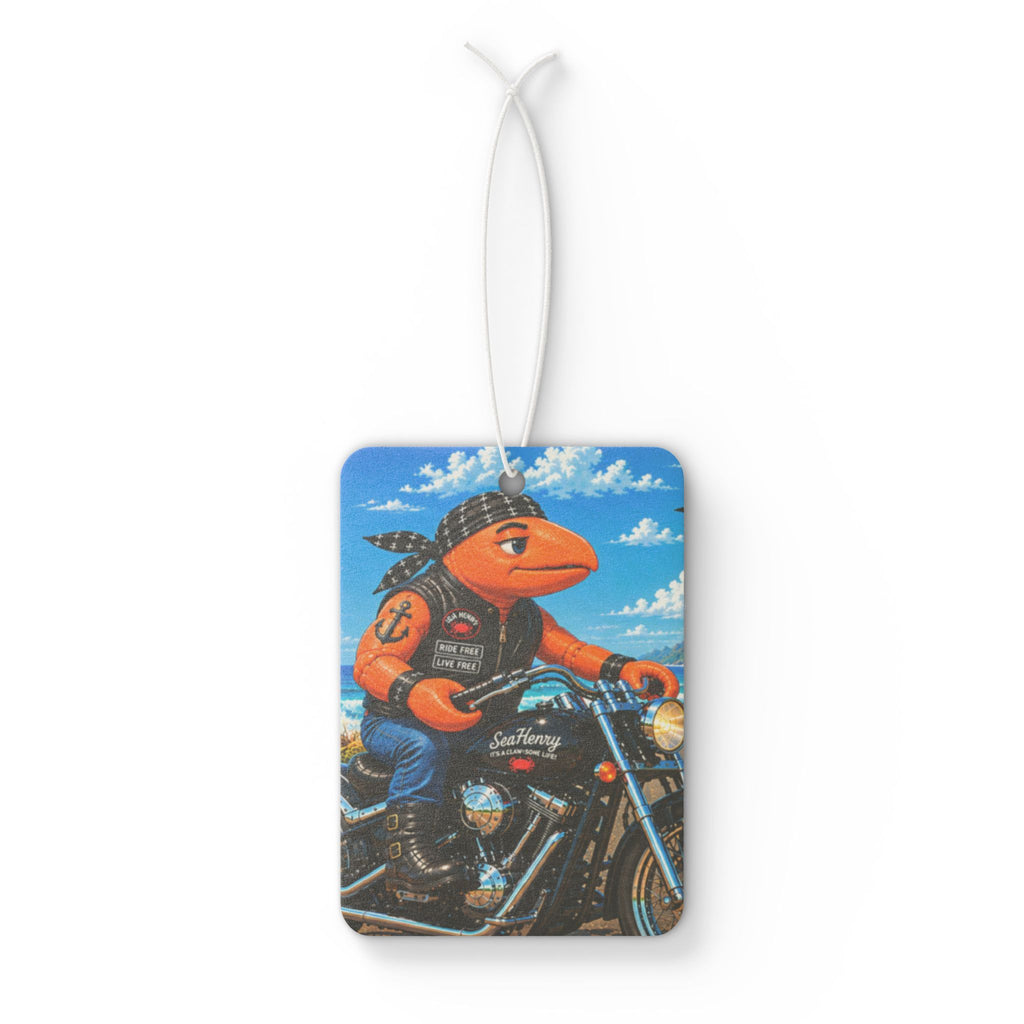 #008 Biker Henry – SeaHenry Car Air Freshener