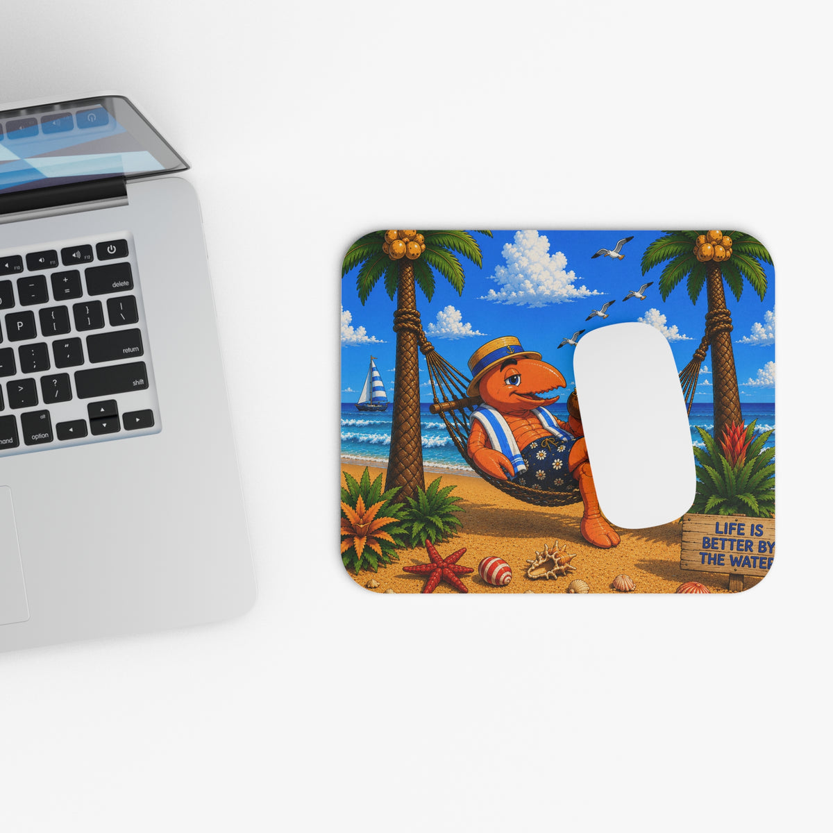 #002 Hammock Henry – SeaHenry Mouse Pad