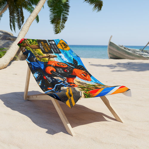 #005 Beach Buddy Boy – Beach Towel