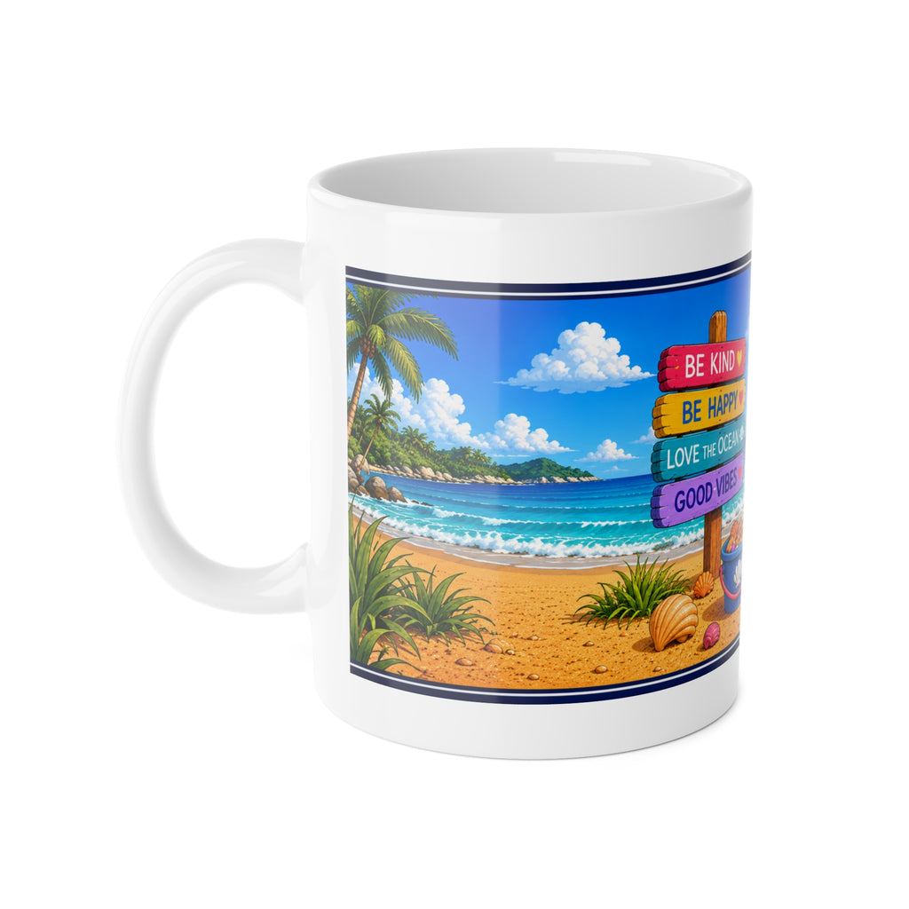 #006 Beach Buddy Girl – SeaHenry Coffee Mug