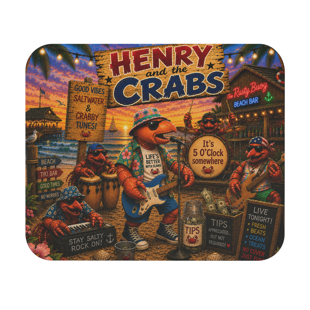 #011 Henry and the Crabs Mouse Pad