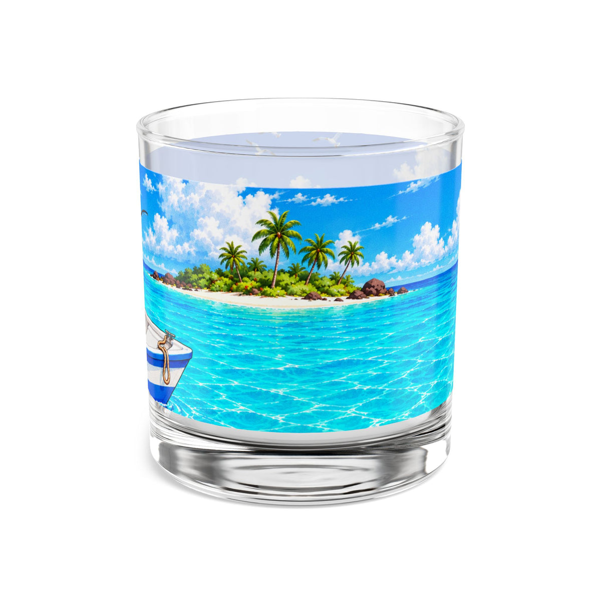 #004 Fisherman Henry - SeaHenry 10oz Rocks Glass