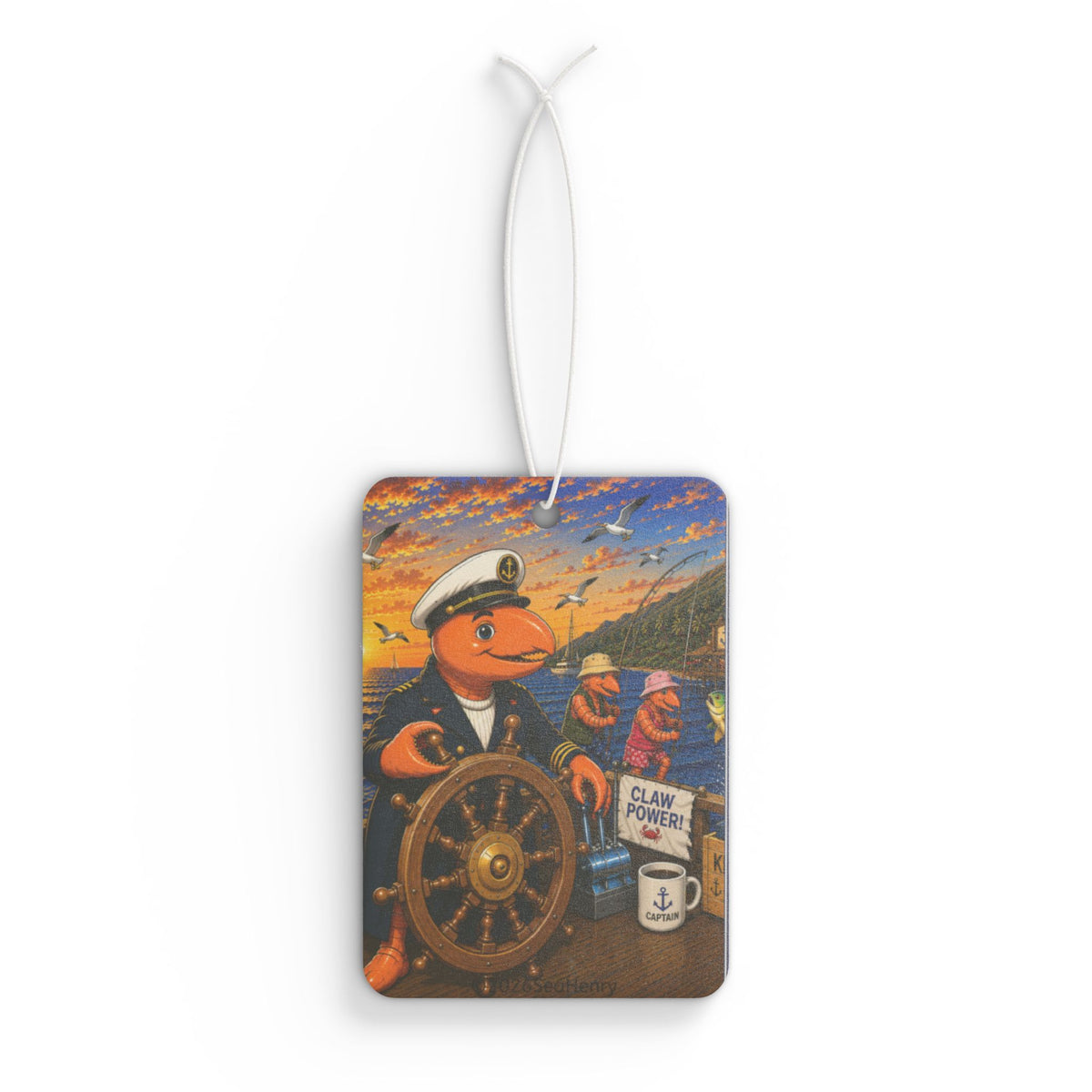 #003 Captain Henry – SeaHenry Car Air Freshener
