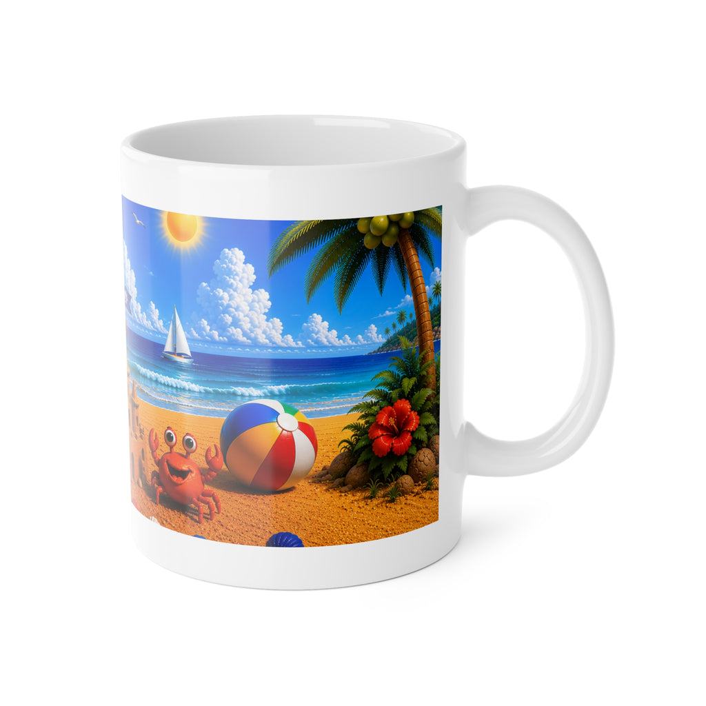 #005 Beach Buddy Boy – SeaHenry Coffee Mug