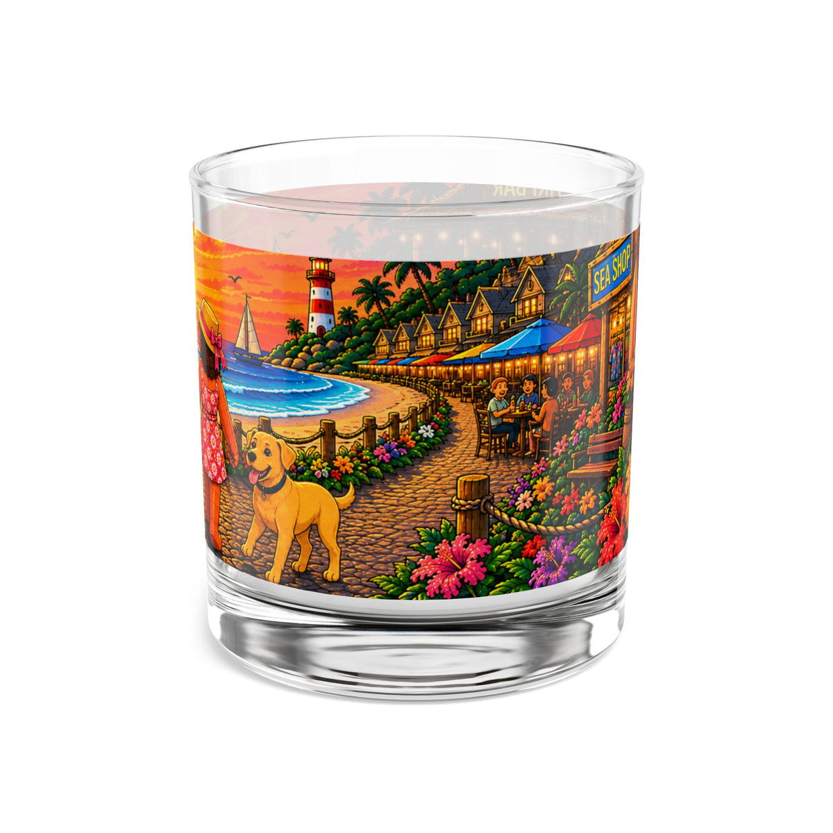 #020 Together Forever – SeaHenry 10 oz Rocks Glass