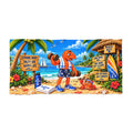 #015 Exercising Henry – Beach Towel