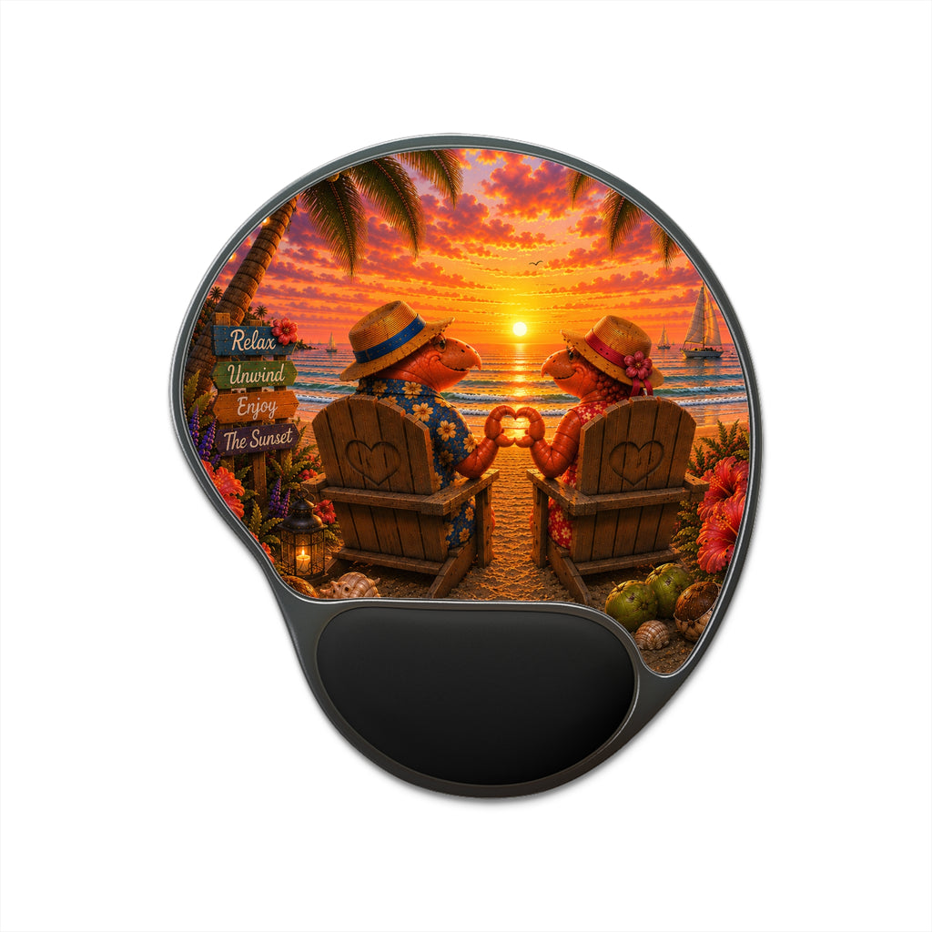 #020 Together Forever Wrist Mouse Pad
