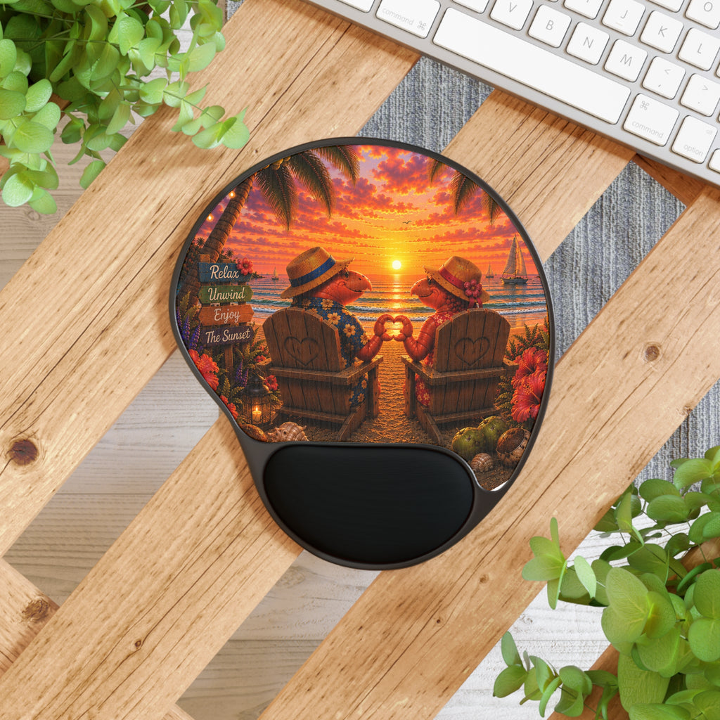 #020 Together Forever Wrist Mouse Pad