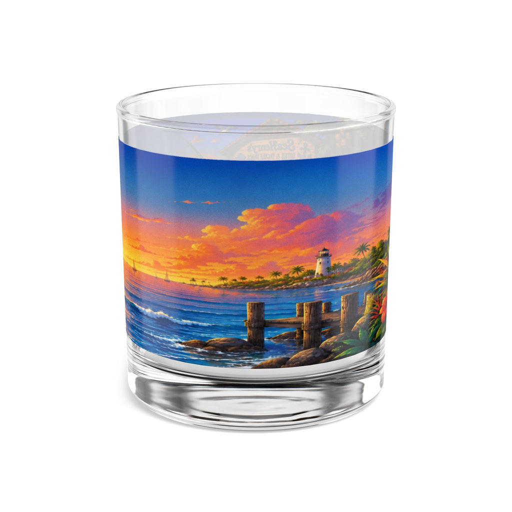 #021 Gone Fishing - SeaHenry 10oz Rocks Glass