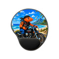 #008 Biker Henry Wrist Mouse Pad