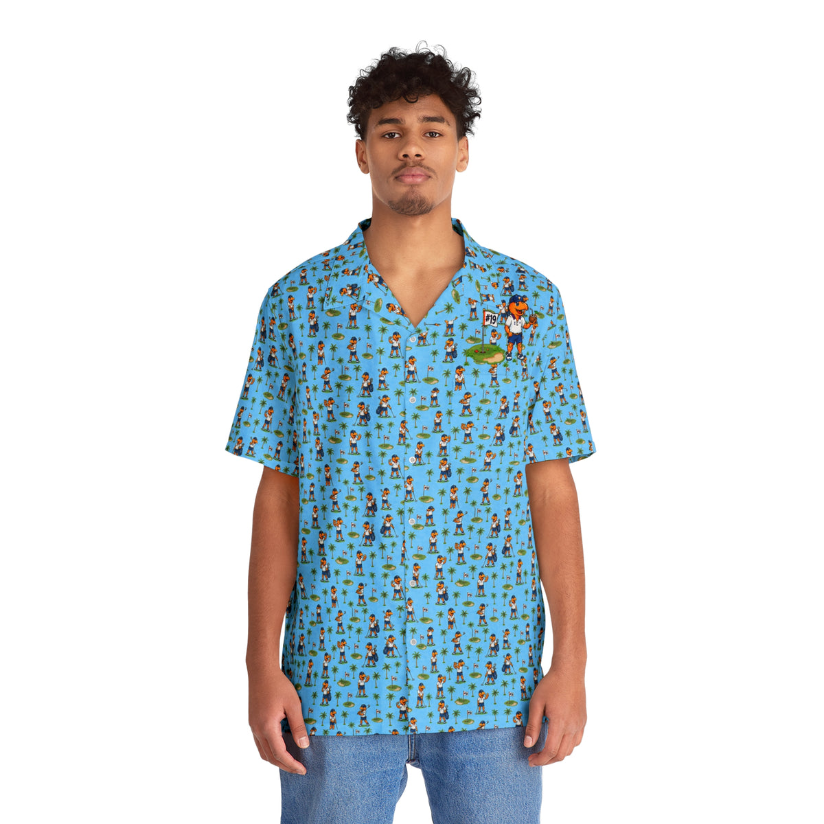 #023 Golfing Henry #19 – SeaHenry Hawaiian Shirt