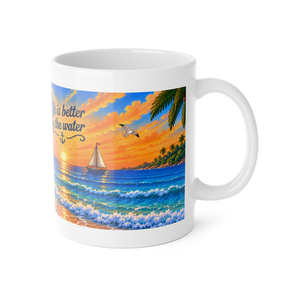 #022 Jogging Henry – SeaHenry Coffee Mug