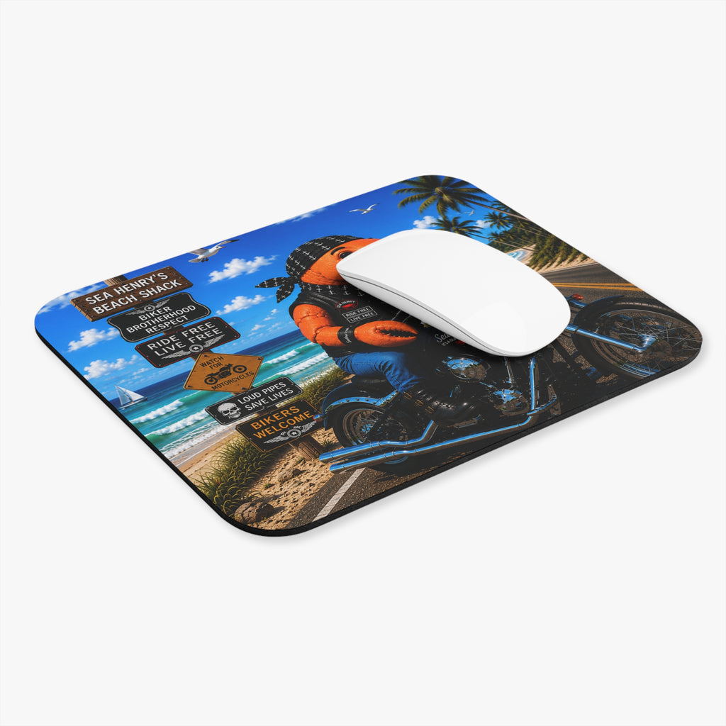 #008 Biker Henry Mouse Pad