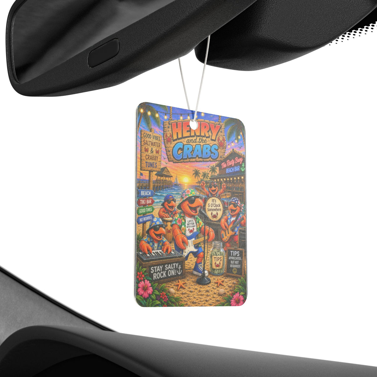 #011 Henry and the Crabs – SeaHenry Car Air Freshener
