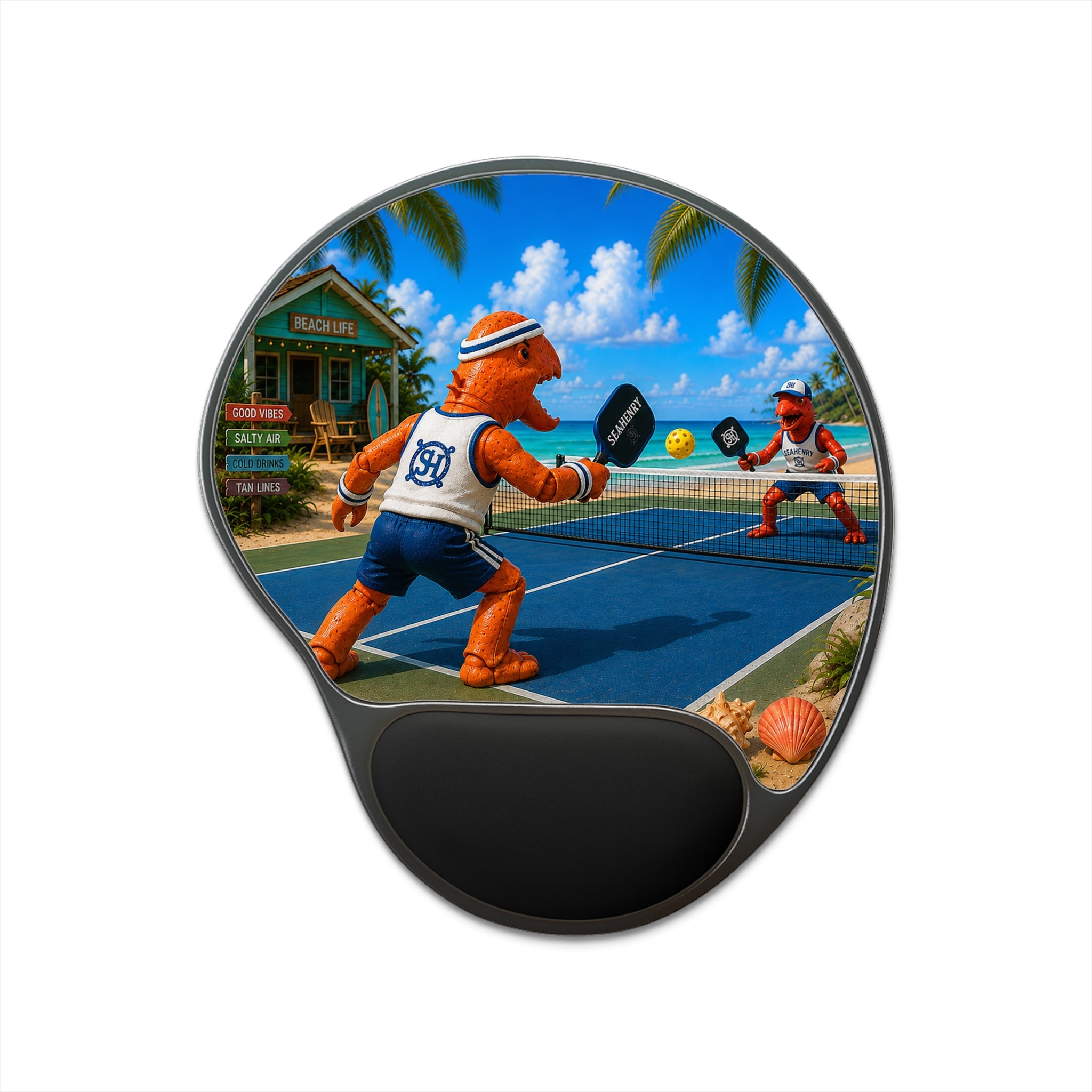 #017 Pickleball Henry Wrist Mouse Pad