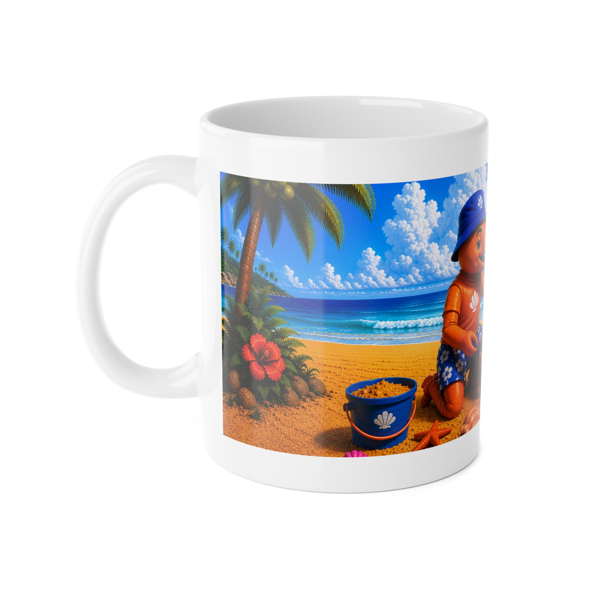 #005 Beach Buddy Boy – SeaHenry Coffee Mug