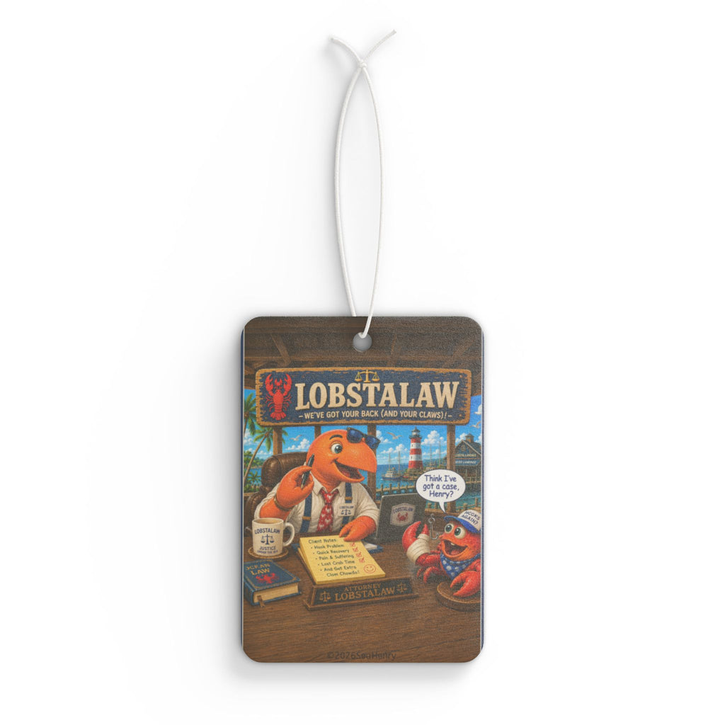 #009 LobstaLaw – SeaHenry Car Air Freshener