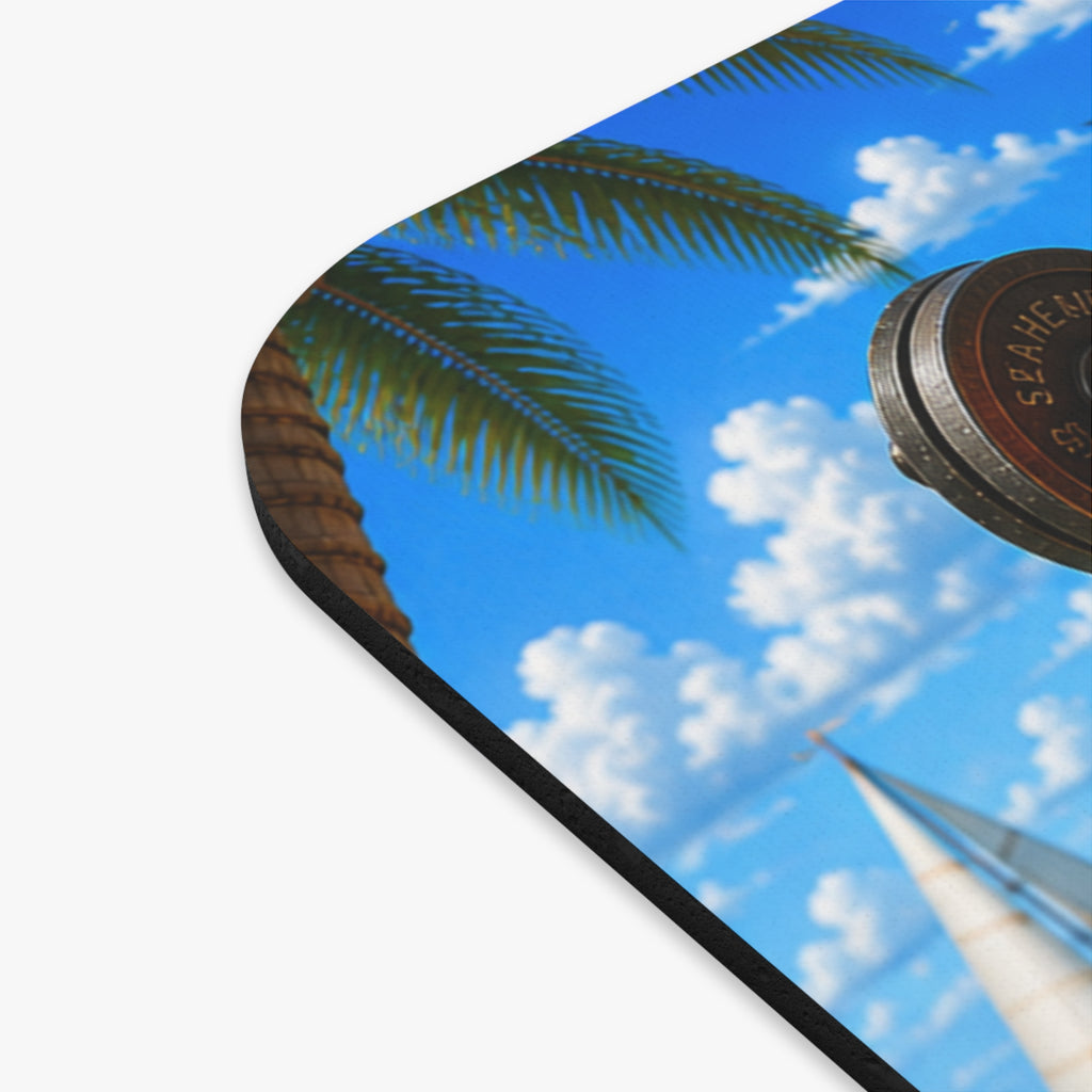 #015 Working out Henry Mouse Pad