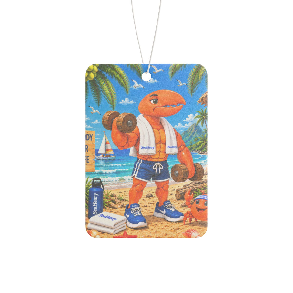 #015 Exercising Henry – SeaHenry Car Air Freshener