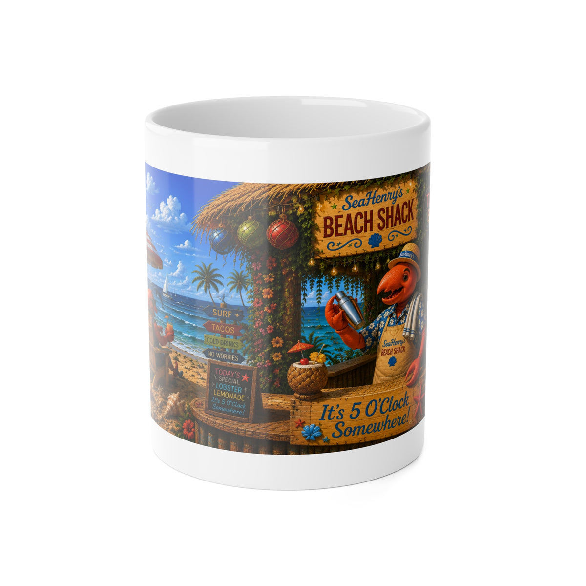 #013 Bartender Henry – SeaHenry Coffee Mug