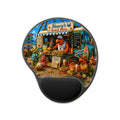 Copy of Copy of Copy of Copy of Copy of Copy of Copy of Copy of Copy of Copy of Copy of Beach Bear Wrist Support Mouse Pad — 'SeaHenry' Tropical Gaming & Office Mousepad