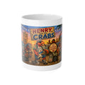 #011 Henry and the Crabs – SeaHenry Coastal Coffee Mug