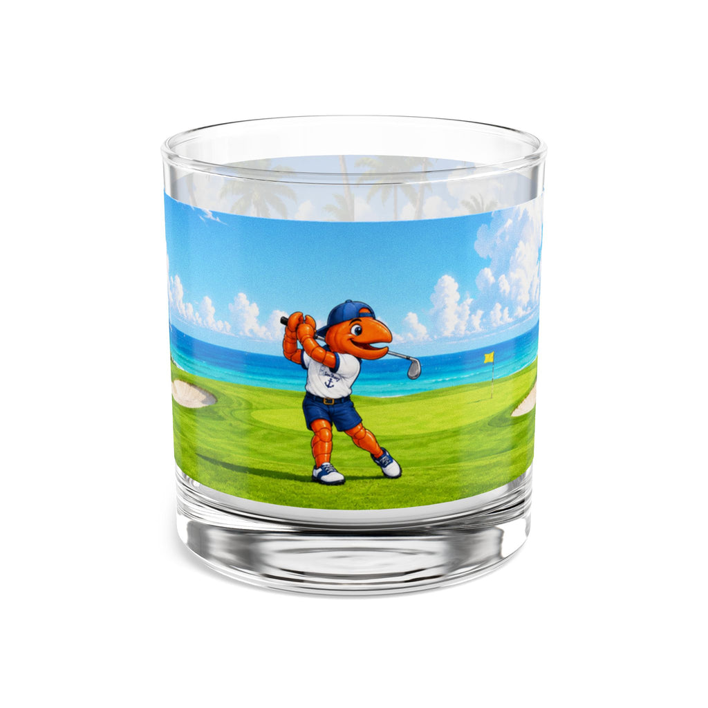 #023 Golfing Henry – SeaHenry 10 oz Rocks Glass