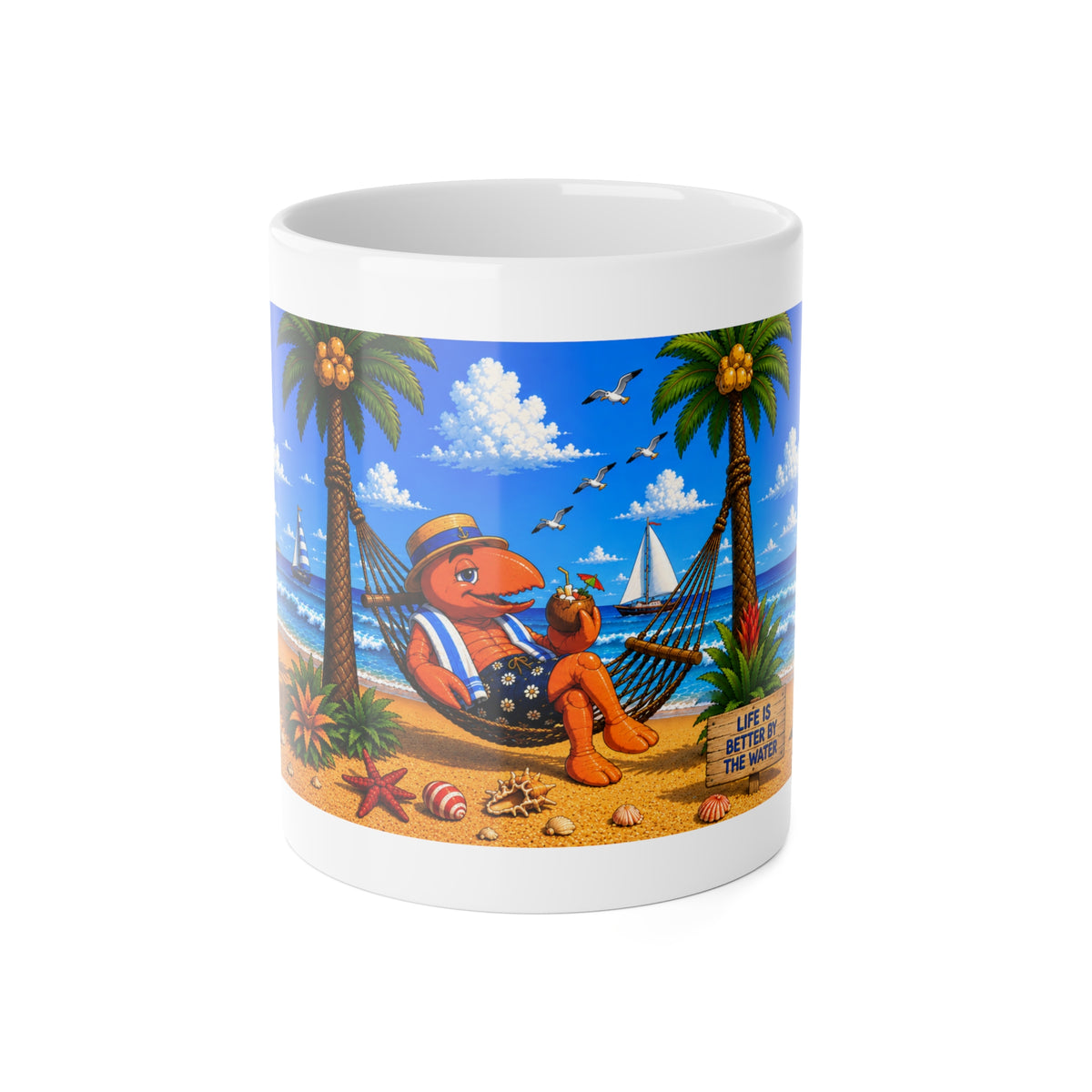 #002 Hammock Henry – SeaHenry Coffee Mug