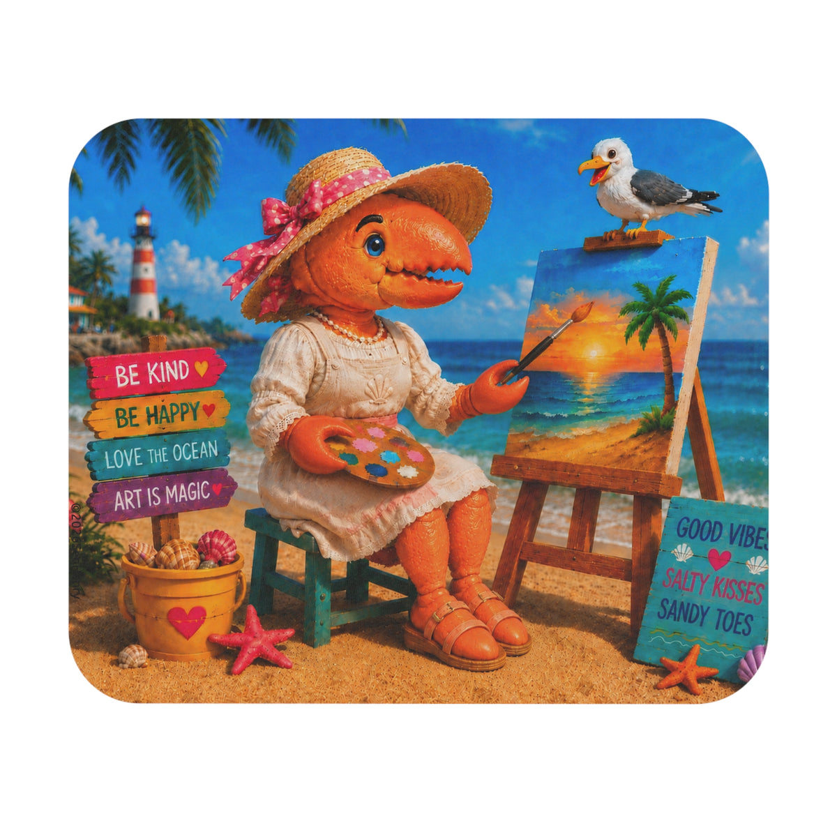 #016 Harriet - SeaHenry Mouse Pad
