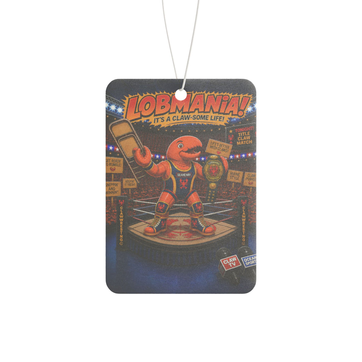 #010 LobMania – SeaHenry Car Air Freshener
