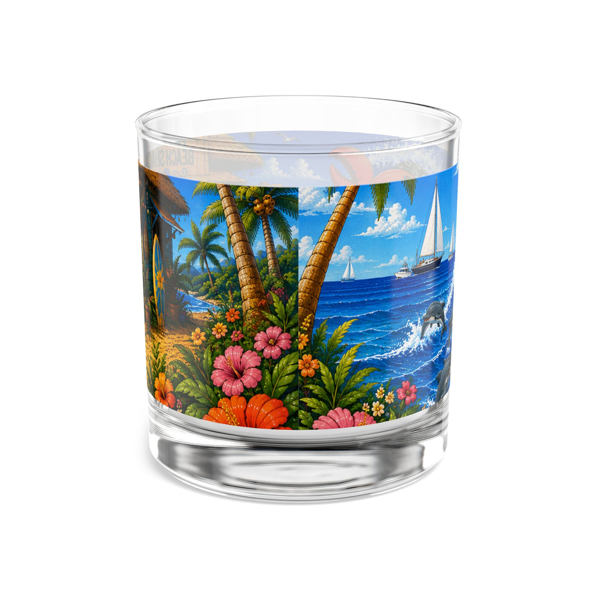 #012 Surfer Henry – SeaHenry 10 oz Rocks Glass