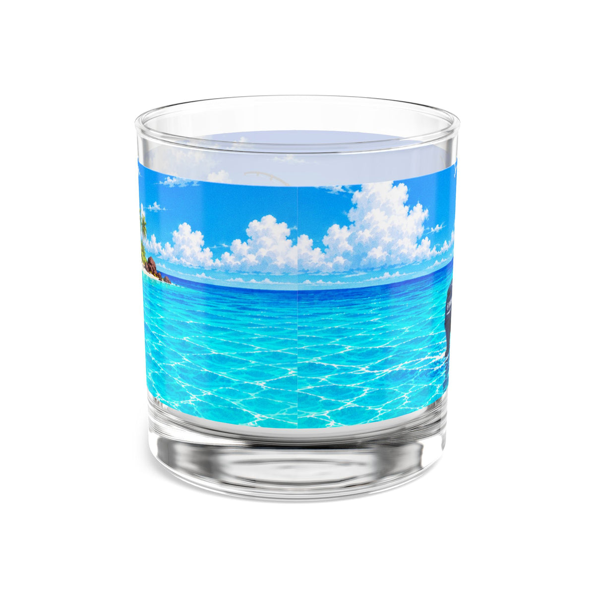 #004 Fisherman Henry - SeaHenry 10oz Rocks Glass