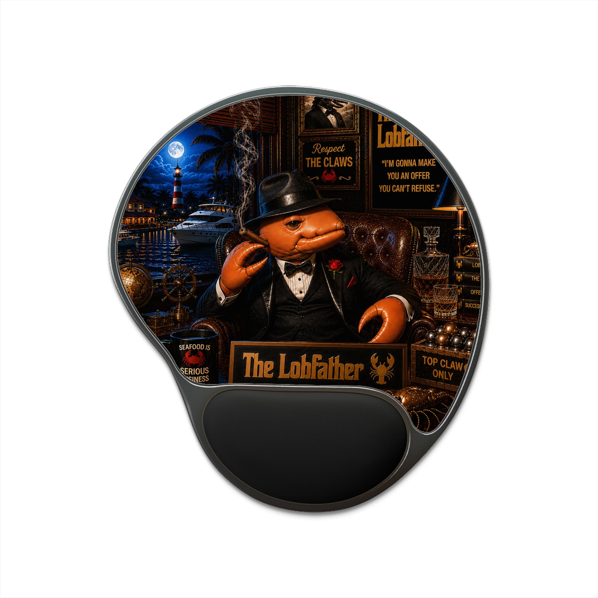 #014 The LobFather Wrist Mouse Pad