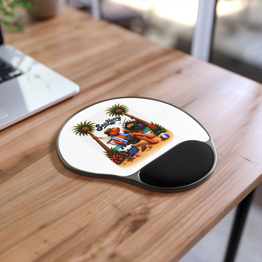 #002 Hammock Henry Wrist Support Mouse Pad