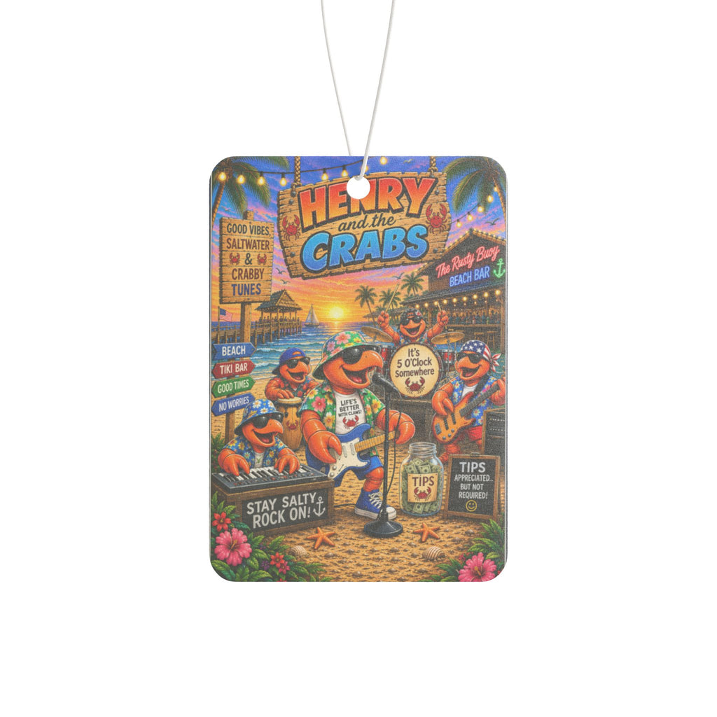 #011 Henry and the Crabs – SeaHenry Car Air Freshener