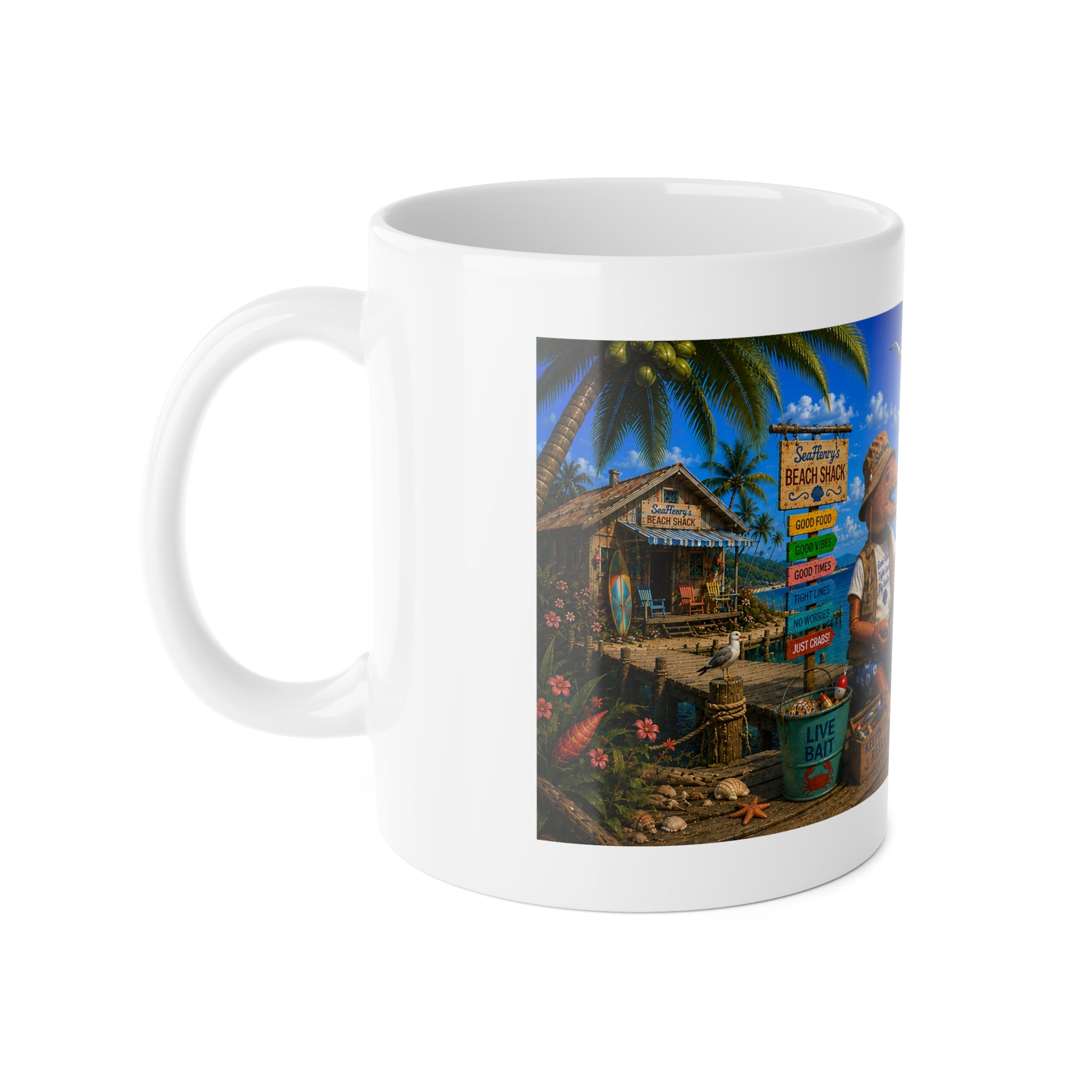 #004 Fisherman Henry Mug