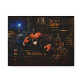 #014 The Lobfather – SeaHenry Coastal Canvas Wall Art